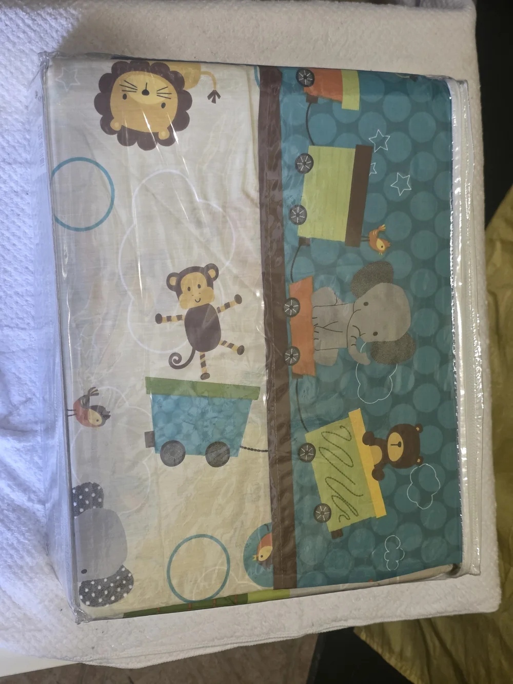 Bedtime Originals Gray Elephant 3-Piece Crib Bedding Set